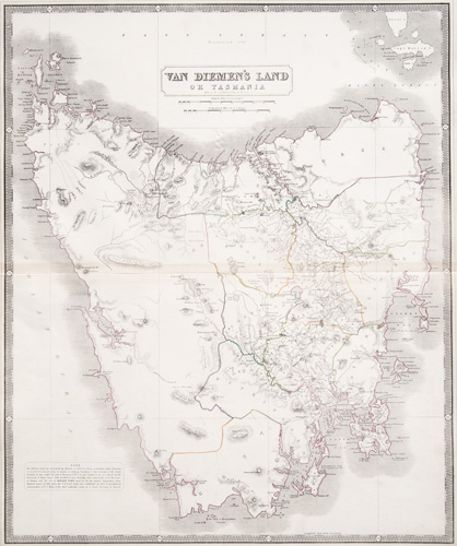 Van Diemen's Land or Tasmania 1849